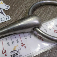 Thick Hollow Mouth Loose Ring Snaffle Bit *gc/fair, dirt, scuffs, residue, scratches
