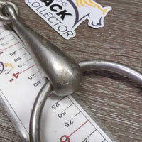 Thick Hollow Mouth Loose Ring Snaffle Bit *gc/fair, dirt, scuffs, residue, scratches
