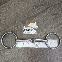 Thin Loose Ring Snaffle Bit *gc, dirty, residue, scuffs
