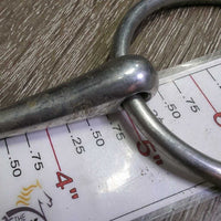 Thin Loose Ring Snaffle Bit *gc, dirty, residue, scuffs
