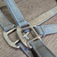 Thick Nylon Halter *fair, dirt, faded, frays, threads, snags
