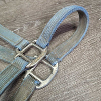 Thick Nylon Halter *fair, dirt, faded, frays, threads, snags
