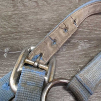 Thick Nylon Halter *fair, dirt, faded, frays, threads, snags
