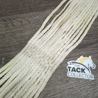 Wide Nylon String Girth *gc/fair, fuzzy, frays, stains, rubs, mnr rust, older
