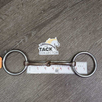 Sweet Iron Hvy/Thick Loose Ring Western Bit *gc, rubs, scratches, rust
