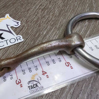 Sweet Iron Hvy/Thick Loose Ring Western Bit *gc, rubs, scratches, rust, clean

