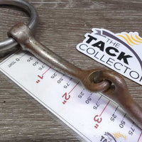 Sweet Iron Hvy/Thick Loose Ring Western Bit *gc, rubs, scratches, rust, clean
