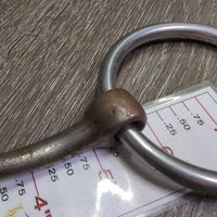 Sweet Iron Hvy/Thick Loose Ring Western Bit *gc, rubs, scratches, rust
