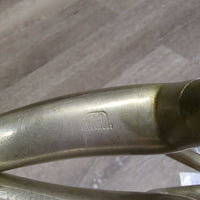 Thick Hvy Eggbutt Snaffle Bit *gc, scuffs, stains, older
