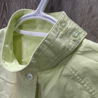 LS Thick Show Shirt, attach Button Collar *gc, seam puckers, older, crinkled
