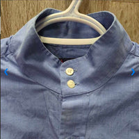 LS Show Shirt *gc, No Collar, crinkled

