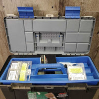 Body Clippers, 4x Blades, grease, brush, Box, Tray *vgc/xc, mnr hair, clean, WORK, SOUNDS GREAT, marker
