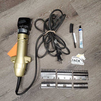 Body Clippers, 4x Blades, grease, brush, Box, Tray *vgc/xc, mnr hair, clean, WORK, SOUNDS GREAT, marker
