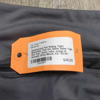 Full Riding Tight Breeches, Pull On, Mesh sides *vgc, mnr hair, seam rubs, snags & threads
