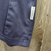 SS Sun Polo Shirt, 1/2 Zip Up *gc, seam puckers, peeling logos, older
