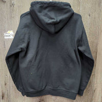 Sweatshirt Hoodie "If you can read this put me back on my horse" *gc, faded, rubs, pills, mnr hair
