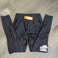 Grippy Euro Seat Riding Tight Breeches, Pull On *gc, mnr hair, seam rubs, frays & pills
