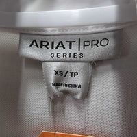 LS Sun Show Shirt, 1/2 Snap Up, attached snap collar *gc, mnr puckered collar, seam puckers, cuff seam rubs
