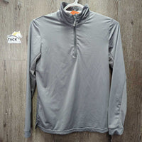 LS Sun Shirt, 1/3 Zip Up, Mesh Sleeves *vgc, older
