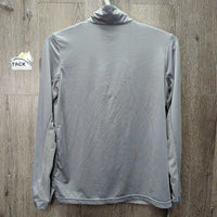LS Sun Shirt, 1/3 Zip Up, Mesh Sleeves *vgc, older

