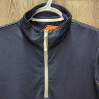 LS Sun Shirt, 1/3 Zip Up, Mesh Sleeves *vgc, older
