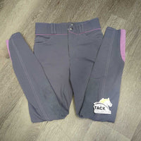 JUNIORS Euro Seat Breeches *gc, pilly lining, seam puckers, thread, rubs, snags, undone seam stitching
