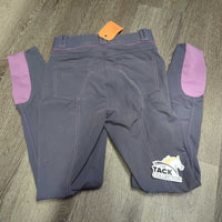 JUNIORS Euro Seat Breeches *gc, pilly lining, seam puckers, thread, rubs, snags, undone seam stitching
