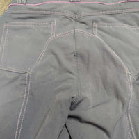 JUNIORS Euro Seat Breeches *gc, pilly lining, seam puckers, thread, rubs, snags, undone seam stitching
