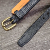 Rsd/FS Leather Belt, Brass Buckle *like new, mnr dent
