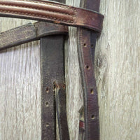 Rsd Bridle *NO CHEEKS/NOSEBAND, gc, chewed spots, dirt
