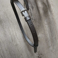 Rsd Padded Training Bridle, removable flash *xc/vgc, mnr dirt, dents, extra holes, sticky brow, v. mnr gouge
