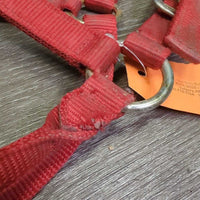 Triple Nylon Halter *fair/gc, mnr dirt, frays, rubs & snags, marker
