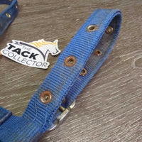 Adj Thick Nylon Halter *gc/fair, rusty, stains, rubs, frays, older
