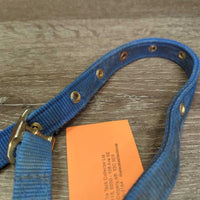 Adj Thick Nylon Halter *gc/fair, rusty, stains, rubs, frays, older
