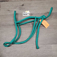 Round Hollow Nylon Rope Halter *vgc/xc, mnr dirty/dusty
