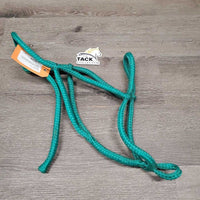 Round Hollow Nylon Rope Halter *vgc/xc, mnr dirty/dusty
