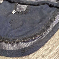 Mesh Fly Veil Ear Bonnet *gc, rubs, pills, snags, hair
