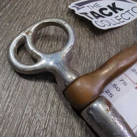 Tom Thumb Single Joint Western Bit *fair, scuffs, rusty, scrapes, pitted, bubbled, clean, residue, loose joints
