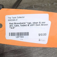 Rsd Browband *vgc, clean & mnr dirt, rubs, faded & stiff
