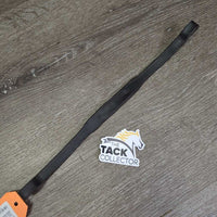 Flat Soft Leather Browband, bling *vgc, clean & dirty bling
