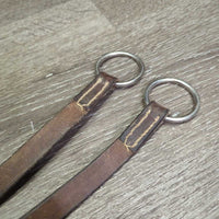 Flat Soft Running Martingale *vgc, clean, older, no stopper, rubs, scratches
