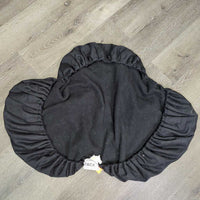 Hvy Cotton Thick Fleece Jumper Saddle Cover *vgc, clean, hair, rubs
