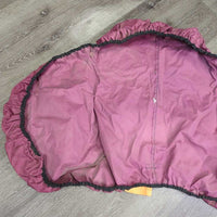 Hvy Cordura English Saddle Cover *gc/fair, bubbled, dirty, stains, older, faded
