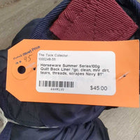 Summer Series 100g Quilt Back Liner *gc, clean, mnr dirt, tears, threads, scrapes
