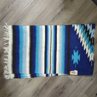 Woven Western - Truck Blanket *gc, clean, mnr hair, snags, rubs

