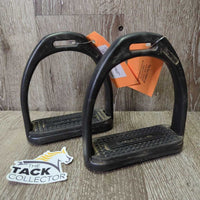Plastic Stirrup Irons *vgc/gc, clean & mnr dirt
