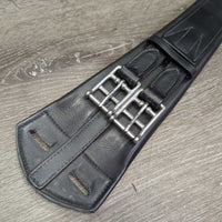 Padded Leather Short Dressage Girth, 2x els *like new
