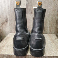 Paddock Boots, Zips *vgc/gc, mnr dirt, toe dent, scuffs, pills & hair
