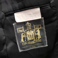 Show Jacket *gc, clean, hairy, older, v.torn Pit Lining-R
