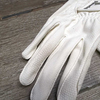Synthetic Riding Gloves *vgc/fc, clean, stains, older
